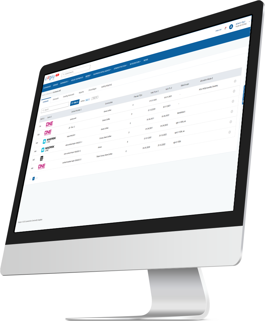 Shipping Rates Capabilities