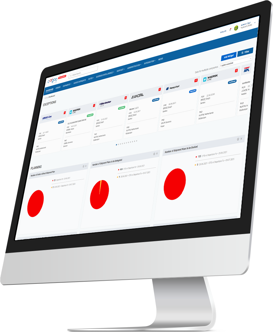 Cargoo Dashboard