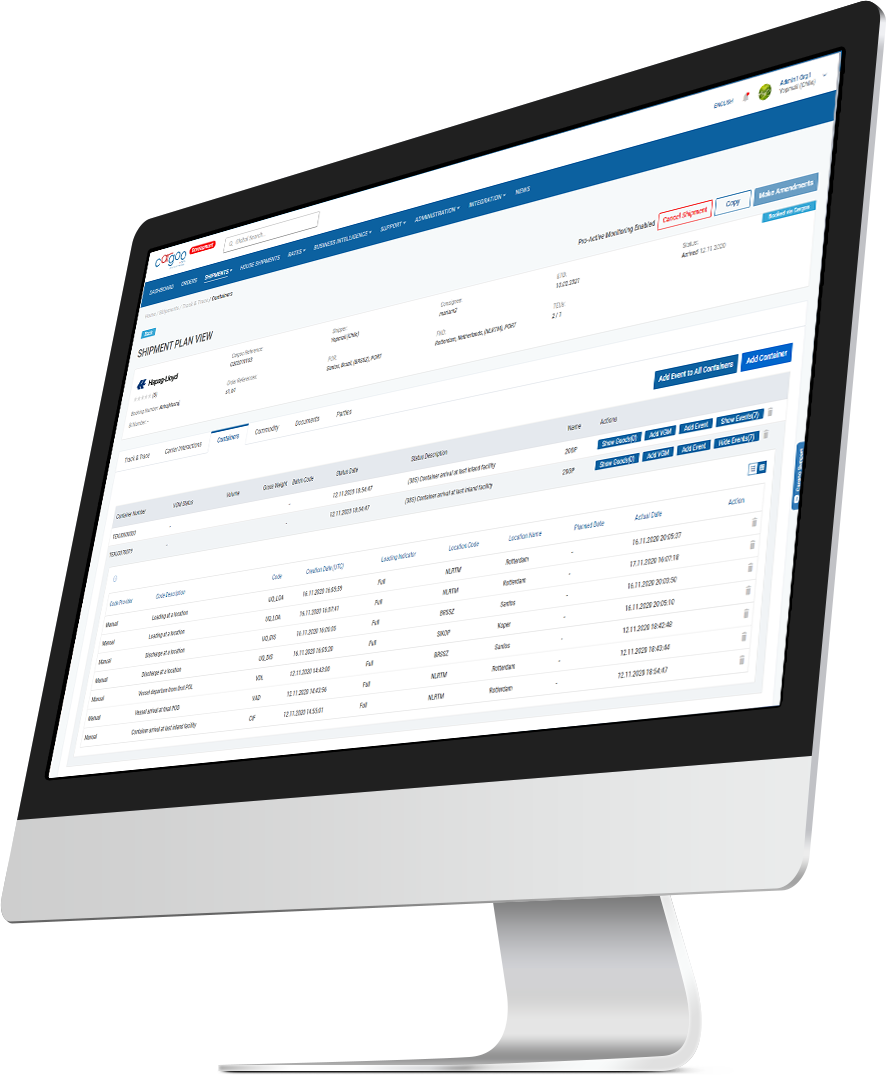 Shipment Tracking Capabilities