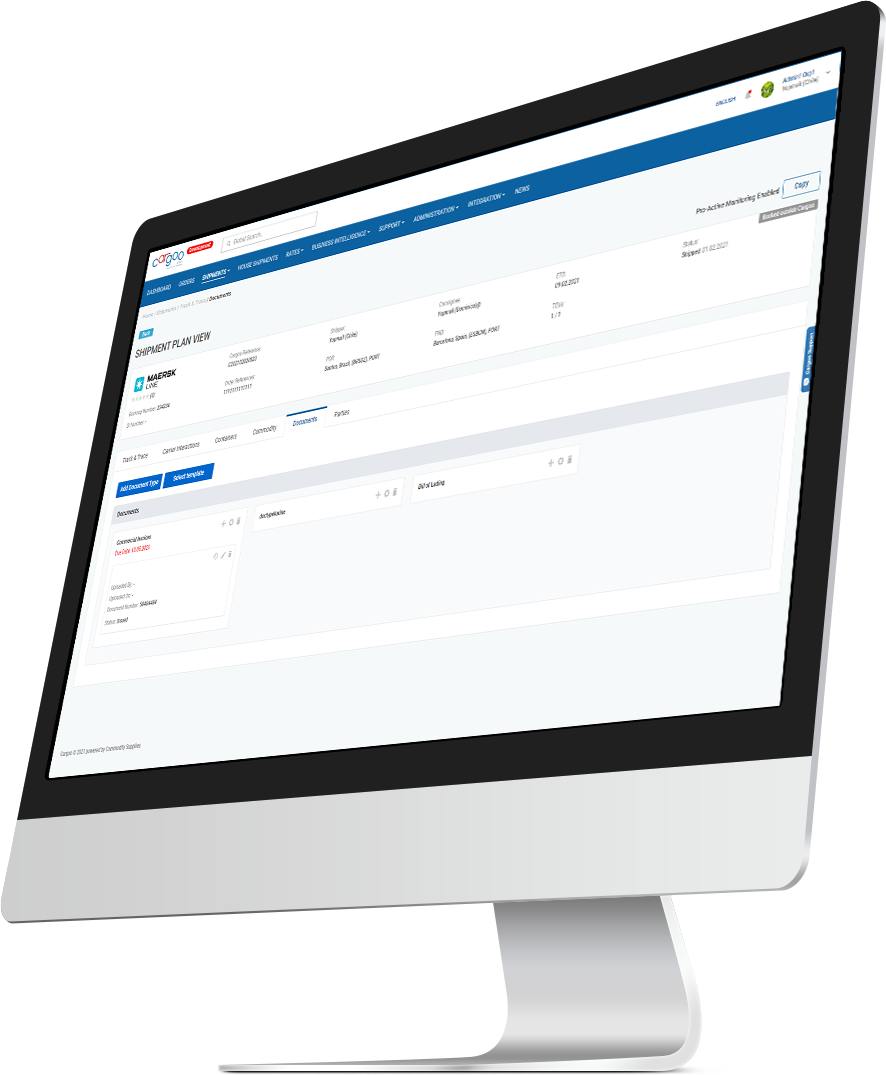 Shipping Document Management System